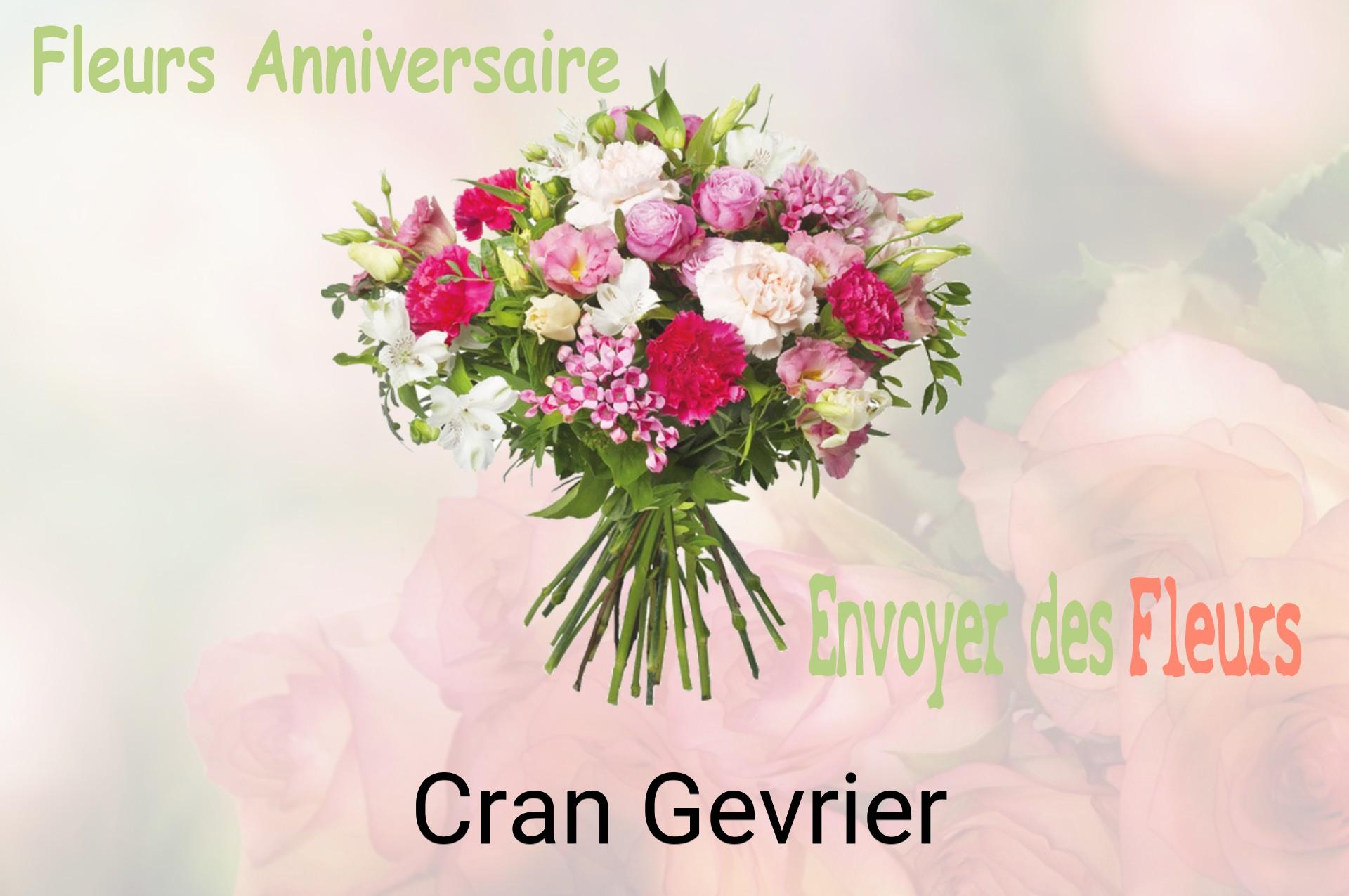 Bouquet de fleurs d’anniversaire livré à Cran-Gevrier