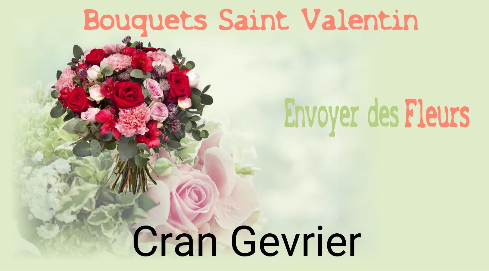 Roses de Saint-Valentin livrées à Cran-Gevrier